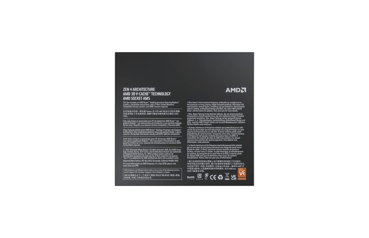 AMD Ryzen 9 7950X3D Processor 16-Core, 32-Thread with 3D V-Cache | AM5 Socket