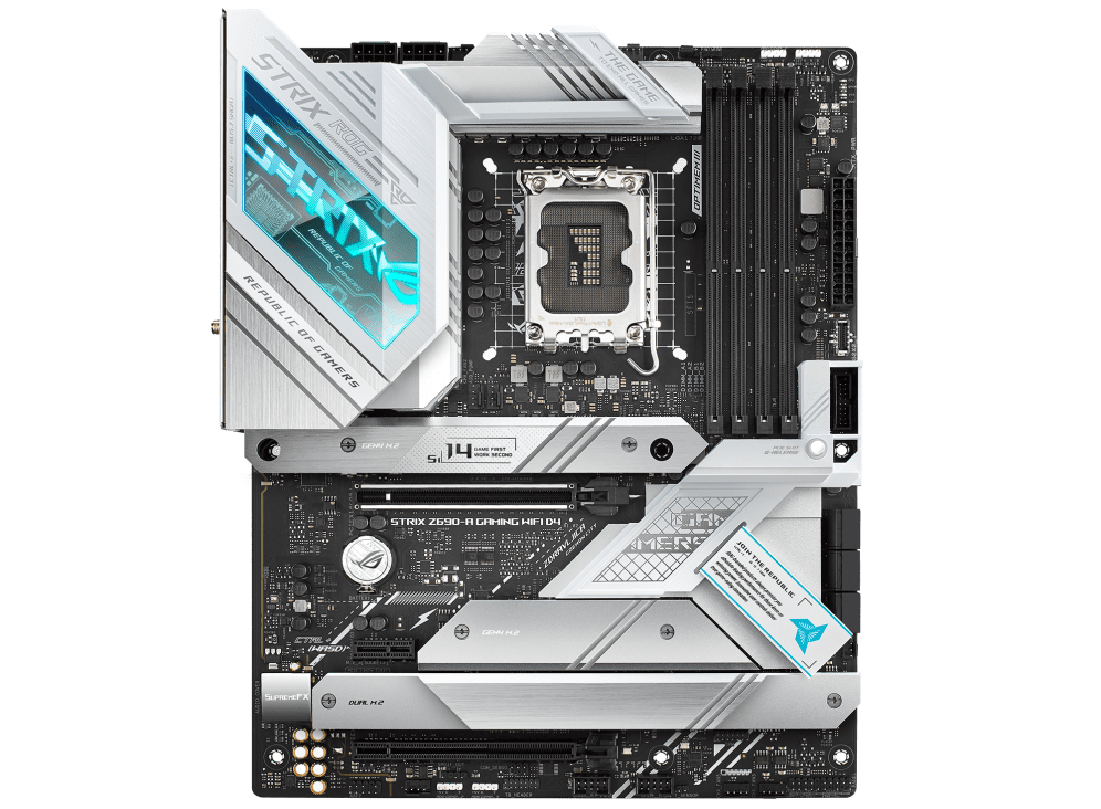 ASUS ROG Strix Z690-A Gaming WiFi D4 Intel ATX Motherboard with DDR4 & PCIe 5.0