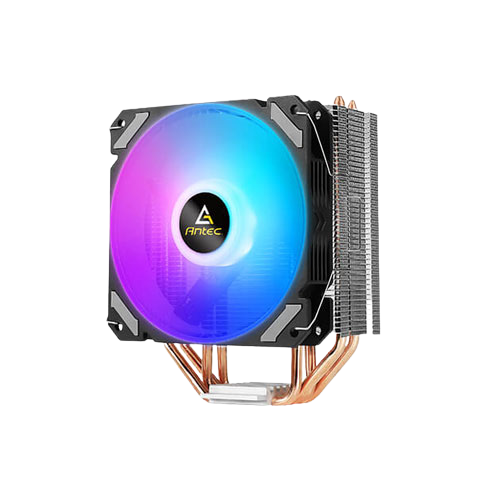 Antec A400i Neon RGB Lighting CPU Air Cooler – Efficient Cooling with Vibrant RGB