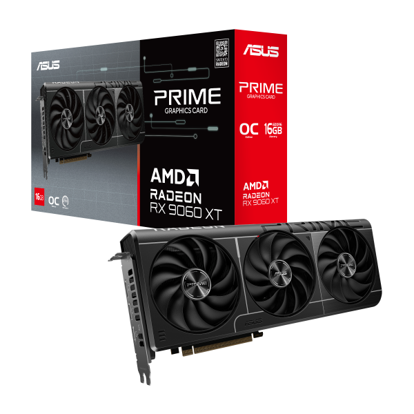 Asus Prime Radeon RX 9060 XT 16GB GDDR6 OC Edition 10