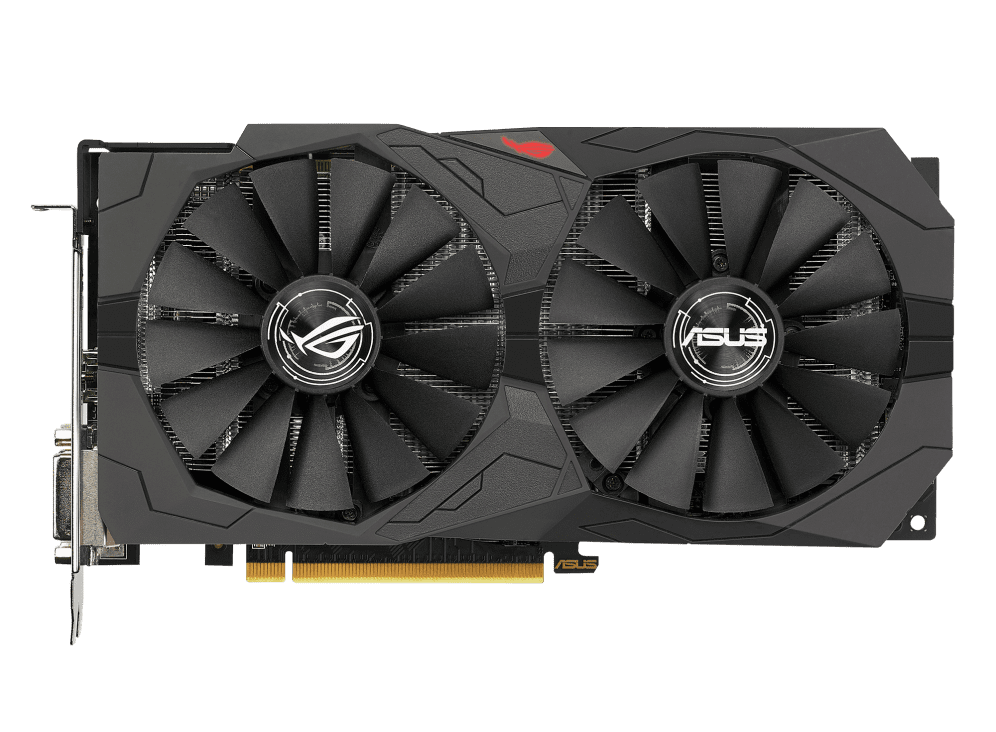 ASUS ROG Strix Radeon RX 560 V2 OC 4 GB GDDR5 Dual‑Fan | 1199 MHz Base 1275 MHz Boost
