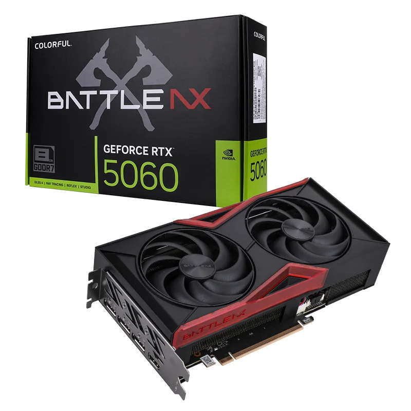 Colorful GeForce RTX 5060 NB DUO 8GB-V Dual-Fan With 1080p Gaming Power