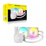 Corsair Nautilus 240 RS ARGB Liquid CPU Cooler (White) - Image 3