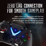 Cosmic Byte Ares Black Wireless Controller 9