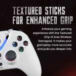 Cosmic Byte Ares White Wireless Controller 5