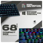 Cosmic Byte Artemis 68 keys RGB Keyboard 8