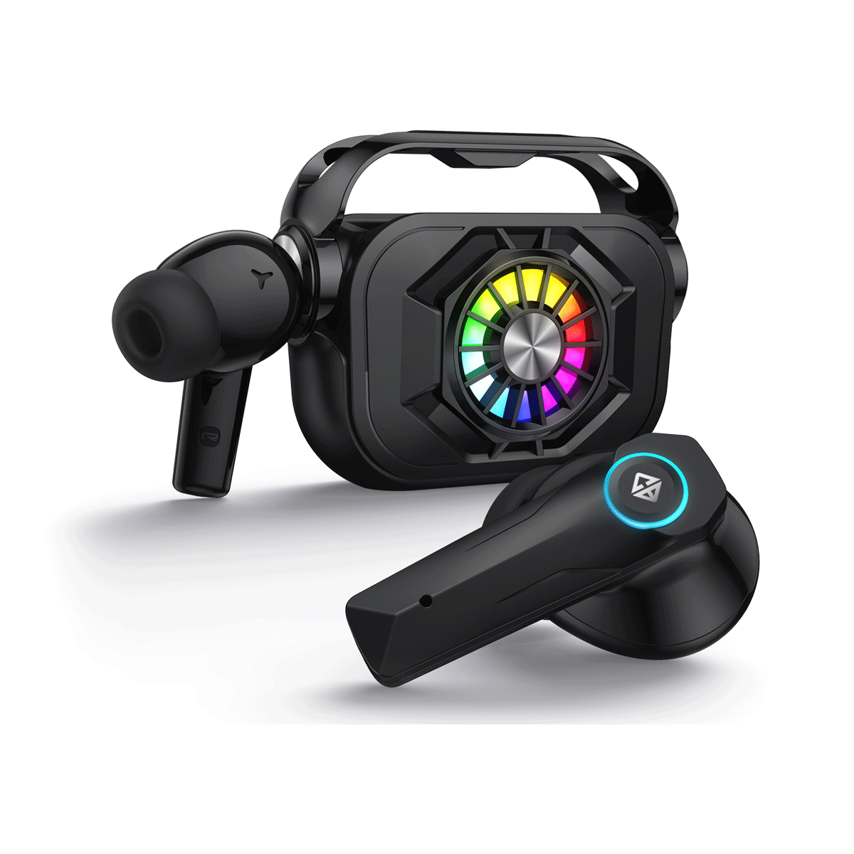 Cosmic Byte Cosmobuds X50 TWS Gaming Earbuds, Bluetooth 5.3 (Black)