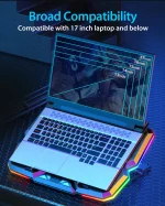 Cosmic Byte Cyclone RGB Laptop Cooling Pad 7