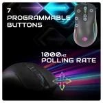 Cosmic Byte Dragonfly RGB Keyboard Mouse 7