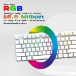 Cosmic Byte Firefly White RGB Keyboard 3