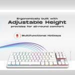 Cosmic Byte Firefly White RGB Keyboard 7