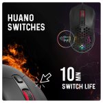 Cosmic Byte Firestorm RGB Black Gaming Mouse 2