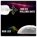Cosmic Byte Firestorm RGB White Gaming Mouse 4