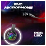 Cosmic Byte Immortal Black Headphone 6