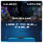 Cosmic Byte Inferno Black Headphone 6