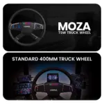 Cosmic Byte Moza TSW Truck Wheel – Racing Steering Wheel for Gaming