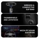 Cosmic Byte Moza TSW Truck Wheel – Racing Steering Wheel for Gaming