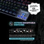 Cosmic Byte Pandora TKL Rainbow LED Keyboard 3