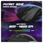 Cosmic Byte Raptor Dual Mode Gaming Mouse 5