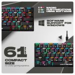 Cosmic Byte Themis 61 Key RGB Keyboard 5