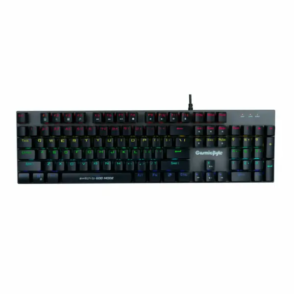 Cosmic Byte Vanth Rainbow LED Keyboard 1