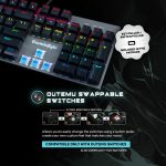 Cosmic Byte Vanth Rainbow LED Keyboard 2