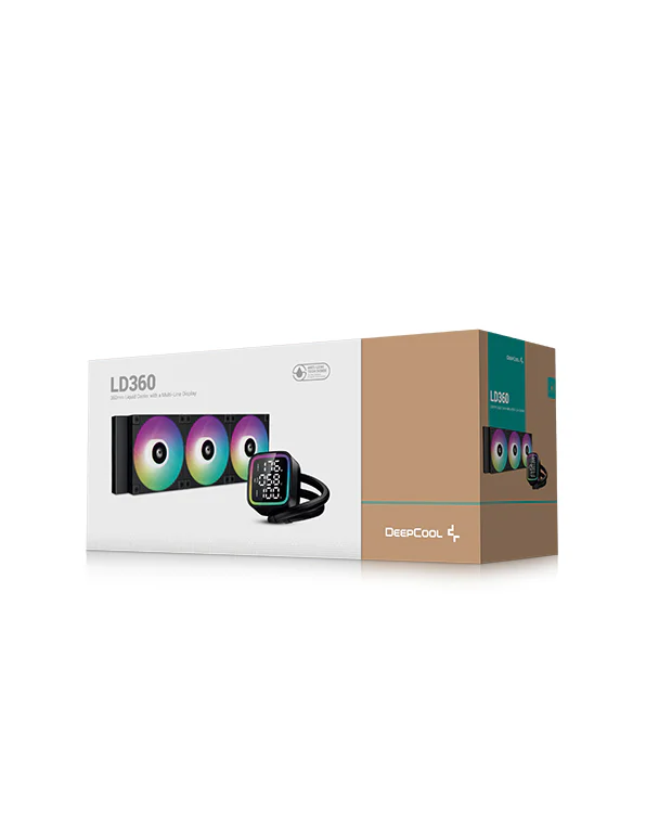 Deepcool LD360 Black 360mm ARGB Liquid CPU Cooler
