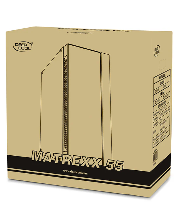 Deepcool Matrexx 55 V4C – Mid Tower Computer Cabinet