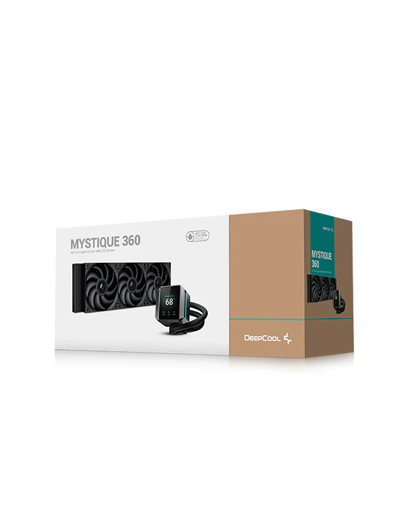 Deepcool Mystique 360 ARGB Liquid CPU Cooler – Premium 360mm AIO Cooling Solution