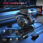 FIFINE AmpliGame AM6 Condenser Mic with Game/Chat Mix, Noise Suppression, Monitoring, I/O Level & RGB Controls