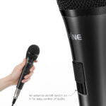 FIFINE K6 Dynamic Handheld Microphone Plug & Play on Speaker for Karaoke, Presentation