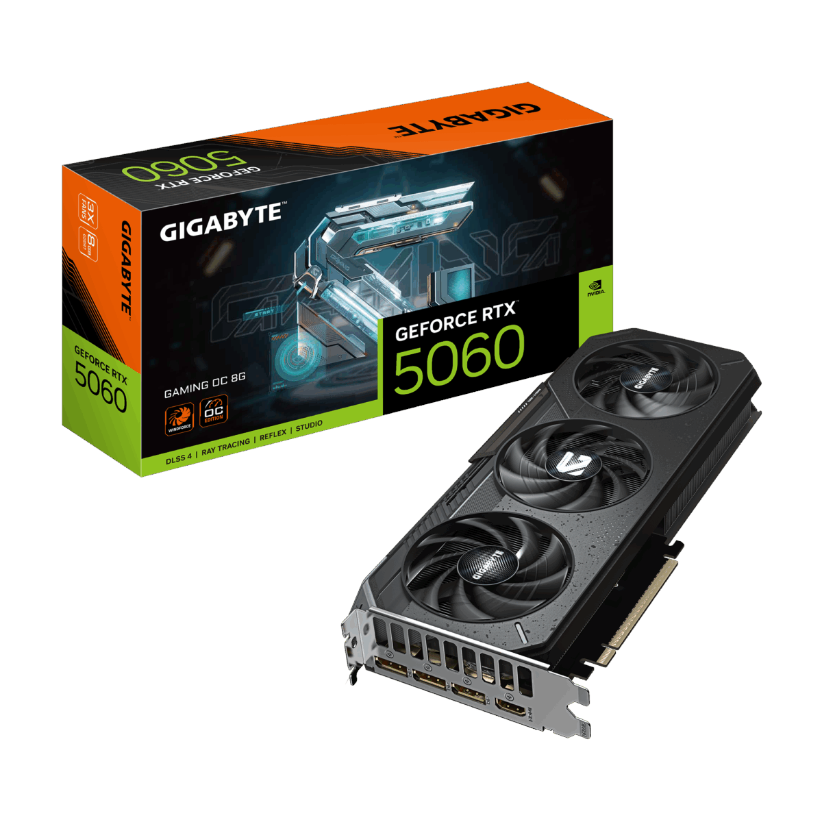 Gigabyte RTX 5060 Gaming OC Triple Fan - Image 1