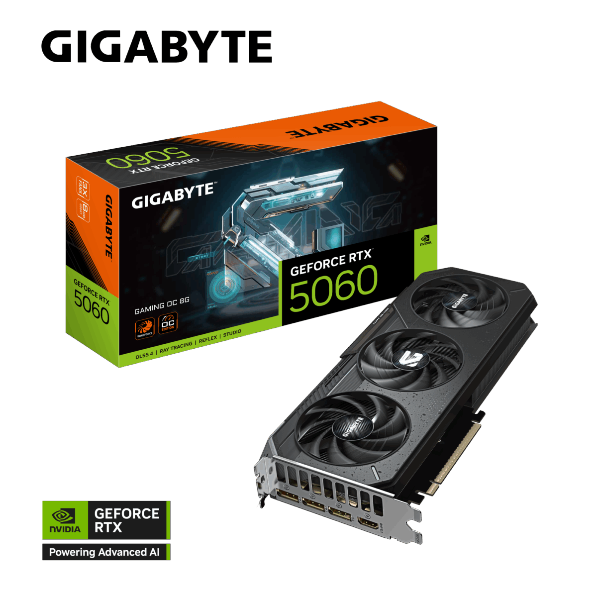 Gigabyte RTX 5060 Gaming OC Triple Fan - Image 5