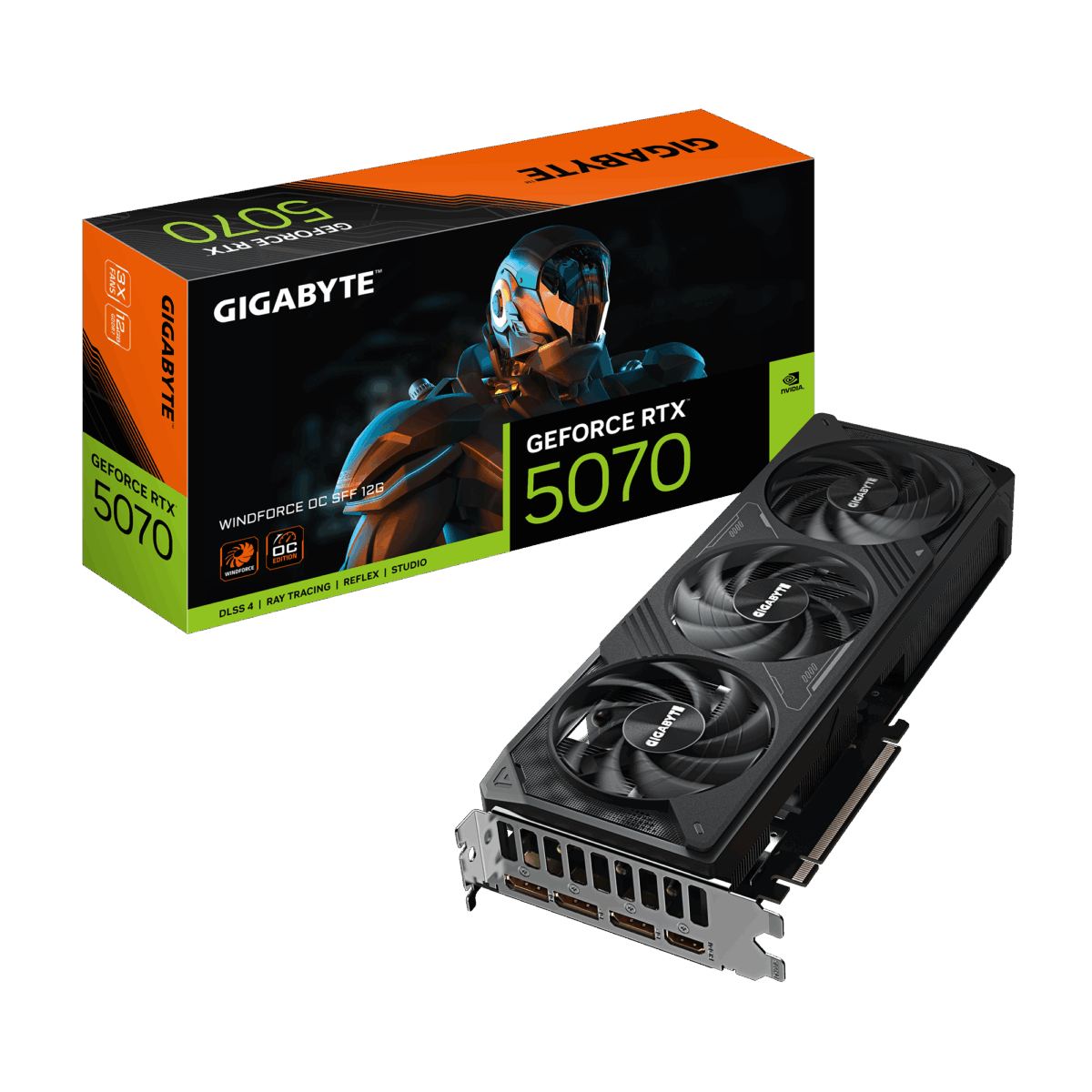 Gigabyte Windforce OC RTX 5070 SFF 12GB Graphics Card - Image 1