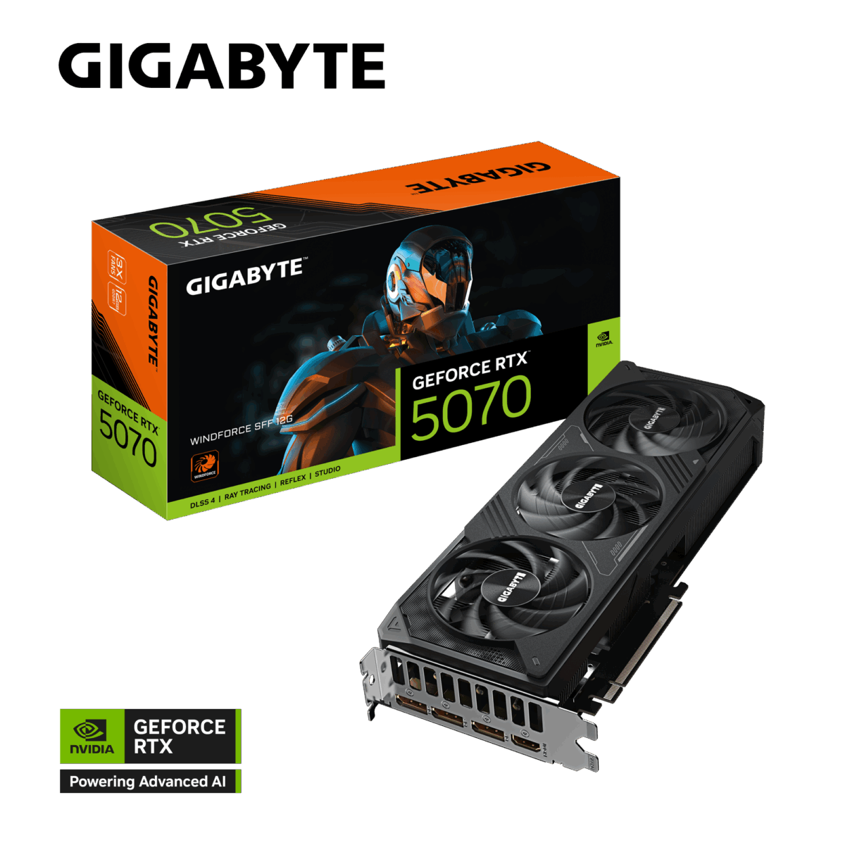 Gigabyte RTX 5070 Windforce SFF 12GB Graphics Card - Image 10