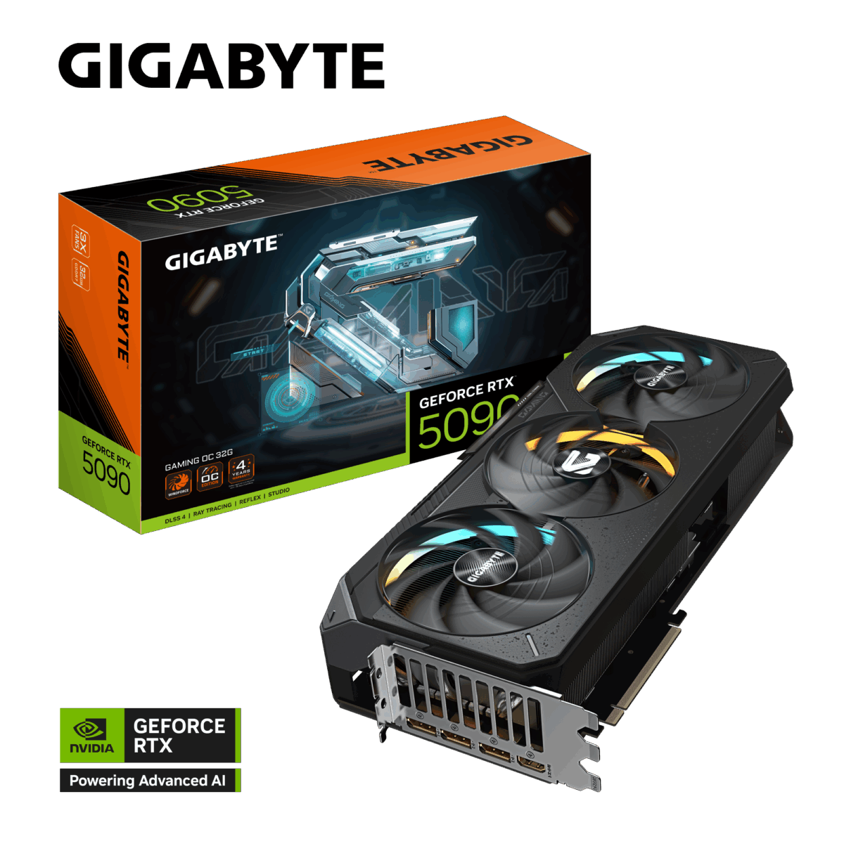 Gigabyte GeForce RTX 5090 Gaming OC 32G Graphics Card - Image 5