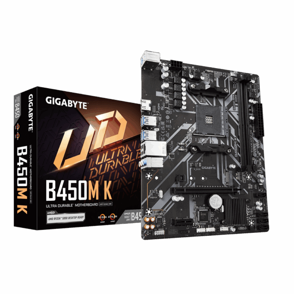 Gigabyte B450M K Ultra Durable Motherboard 6