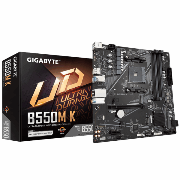 Gigabyte B550M-K Desktop Motherboard
