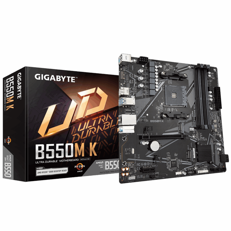 Gigabyte B550M-K Desktop Motherboard