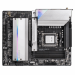 Gigabyte B650 Aero G (AM5/ LGA 1718/ AMD B650/ ATX/ 5-Year Warranty/ DDR5/ PCIe 5.0 M.2/ PCIe 5.0/ USB 3.2 Gen2X2 Type-C/Wi-Fi 6E/ Intel 2.5GbE LAN/Motherboard) - Image 5