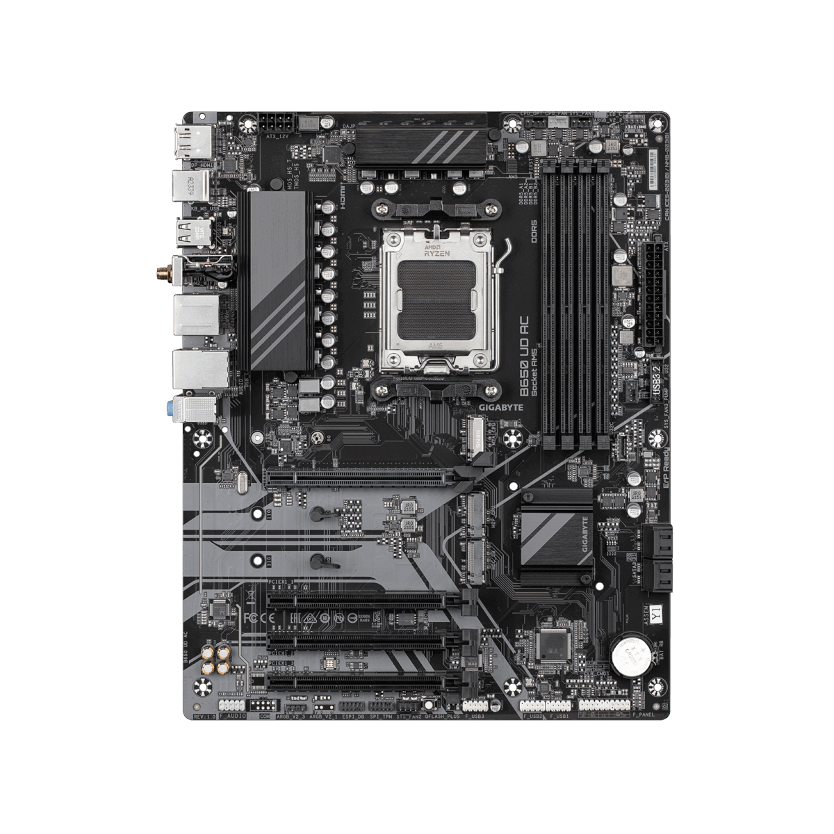 Gigabyte B650 UD AC AM5 LGA 1718 AMD B650 ATX Motherboard - Image 4