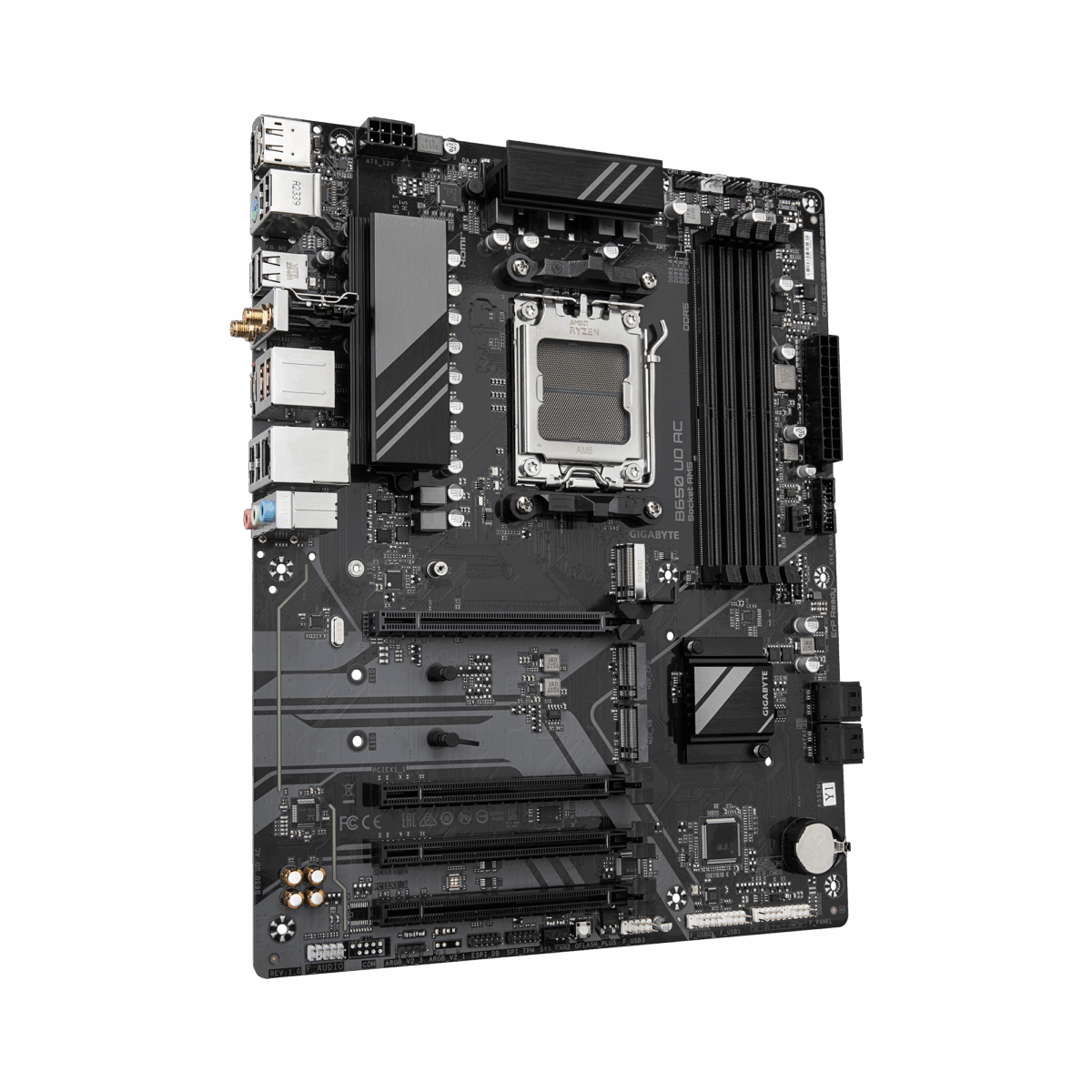 Gigabyte B650 UD AC AM5 LGA 1718 AMD B650 ATX Motherboard - Image 3