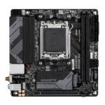 Gigabyte B650I AX Mini-ITX Motherboard – AM5 Socket, Ryzen 7000/8000/9000 Support, DDR5, PCIe 4.0 M.2, Wi-Fi 6E, 2.5GbE LAN, HDMI/DP, Smart Fan 6, Q-Flash Plus - Image 4
