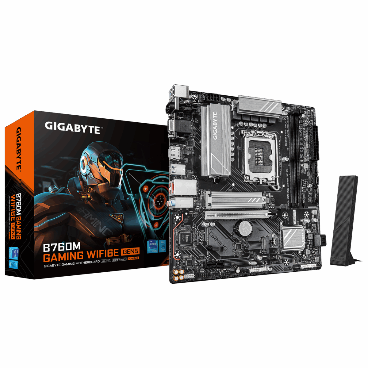 Gigabyte B760M Gaming WiFi6E Gen5 DDR5 Motherboard