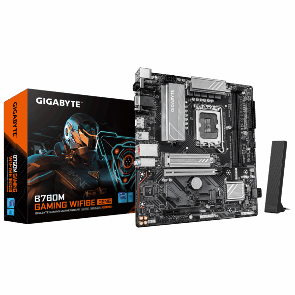Gigabyte B760M Gaming WiFi6E Gen5 DDR5 Motherboard