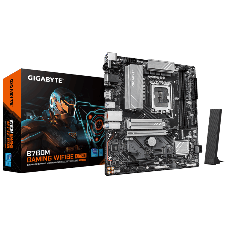 Gigabyte B760M Gaming WiFi6E Gen5 DDR5 Motherboard
