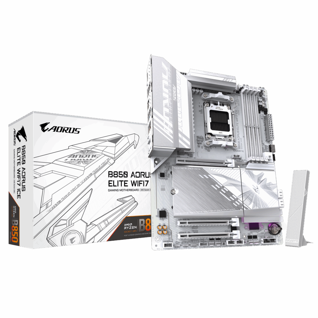Gigabyte B850 Aorus Elite WiFi7 ICE Motherboard 1