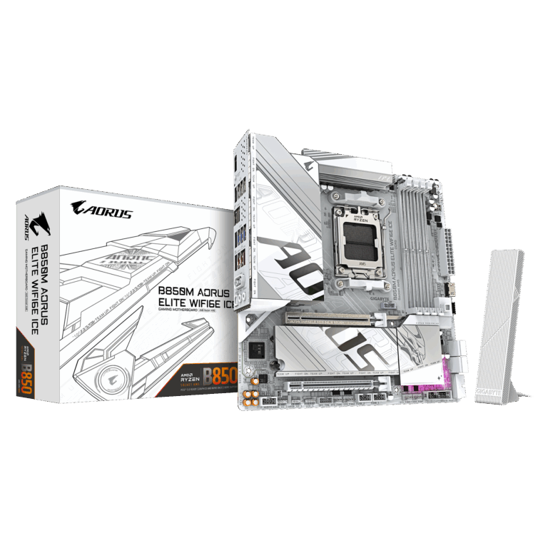 Gigabyte B850M Aorus Elite WiFi6E ICE Motherboard