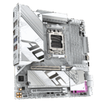 Gigabyte B850M Aorus Elite WiFi6E ICE AMD AM5 LGA 1718 Motherboard, mATX, DDR5, 2X M.2, PCIe 5.0, USB-C, WIFI6E, 2.5GbE LAN, EZ-Latch - Image 5