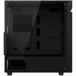 Gigabyte C200G Case with Tempered Side Glass Panel and Front RGB Light on Black Tempered Glass at Front Panel - Image 7